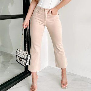 That's my choice high rise cropped kick flare sneak peek jeans - NanaMacs